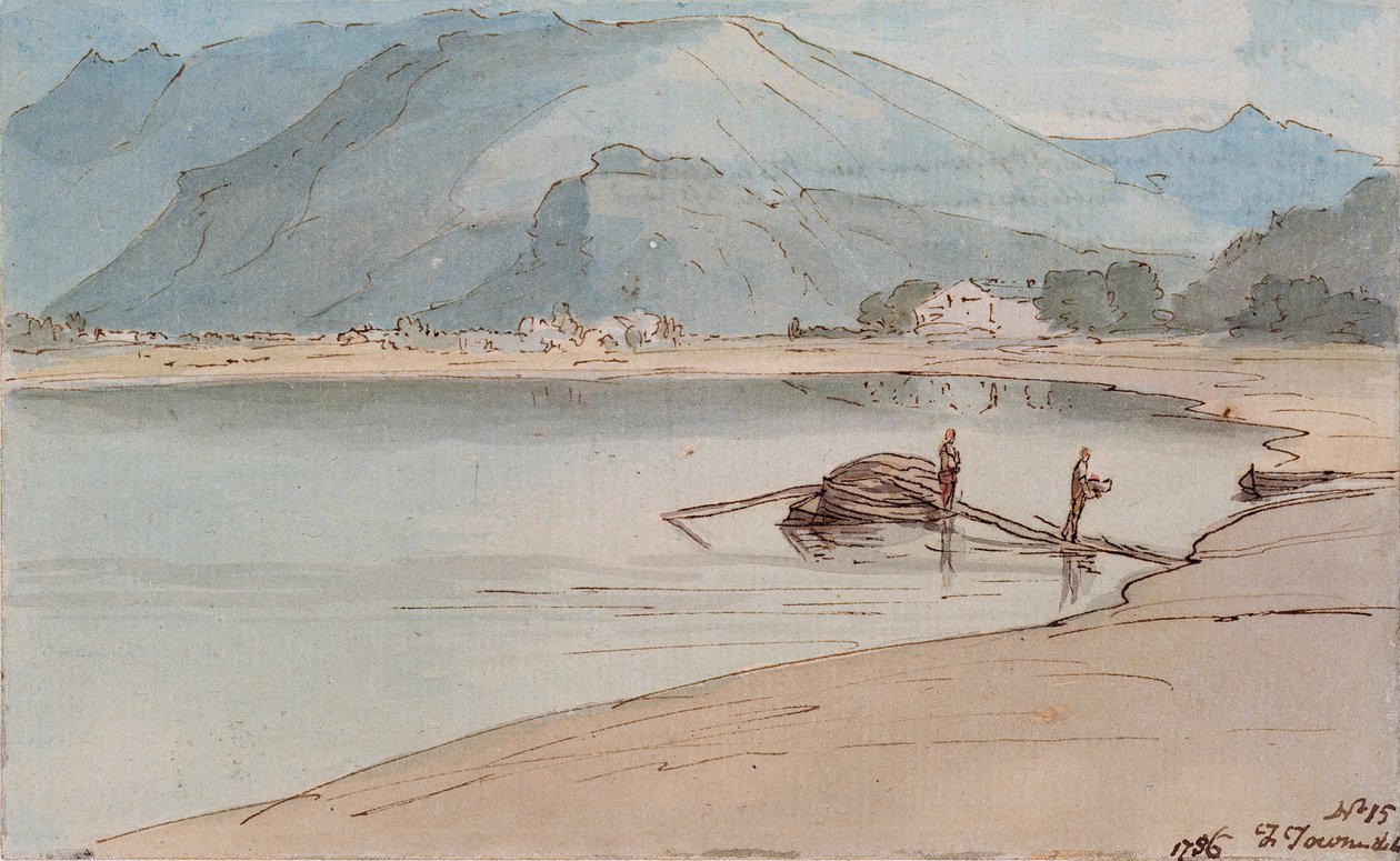 Lake Windermere von Francis Towne