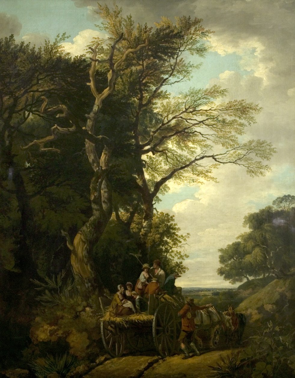 Der Erntewagen, 1774 von Francis Wheatley