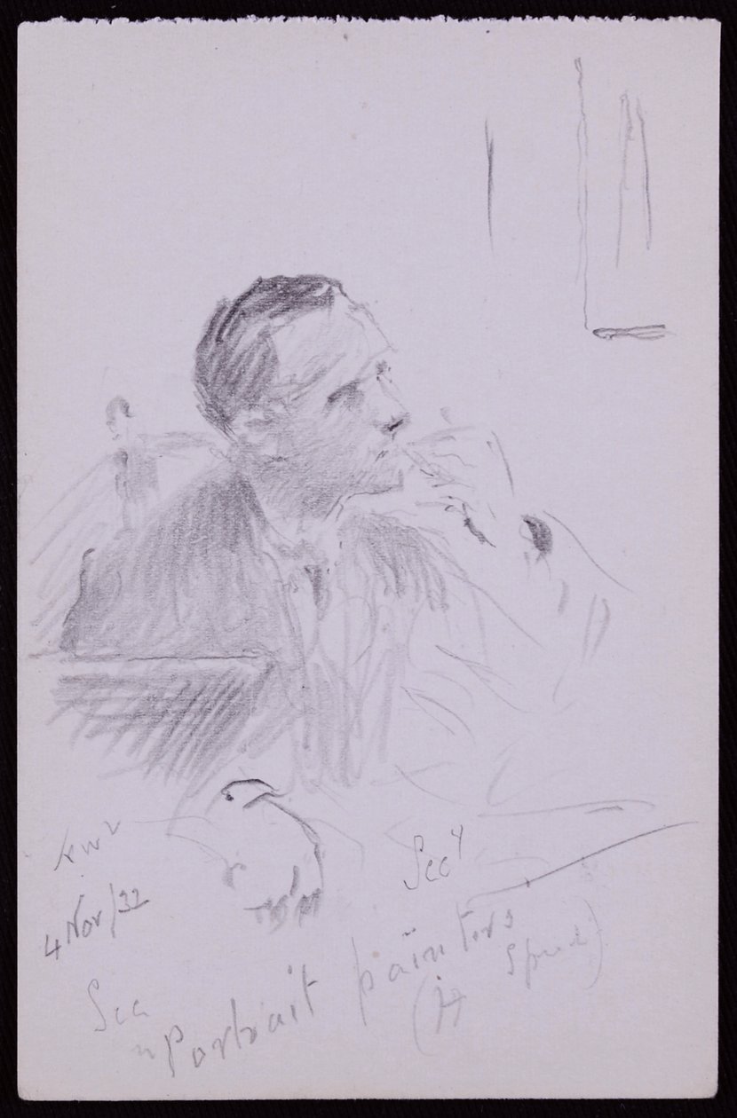 Porträt von Harold Speed von Francis Wilfred Lawson