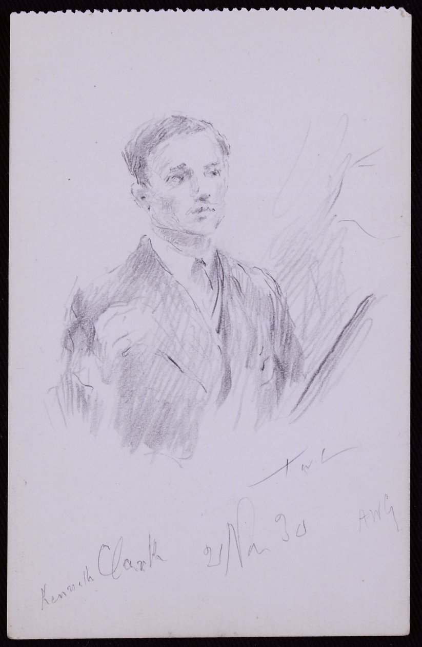 Porträt von Kenneth Clarke von Francis Wilfred Lawson