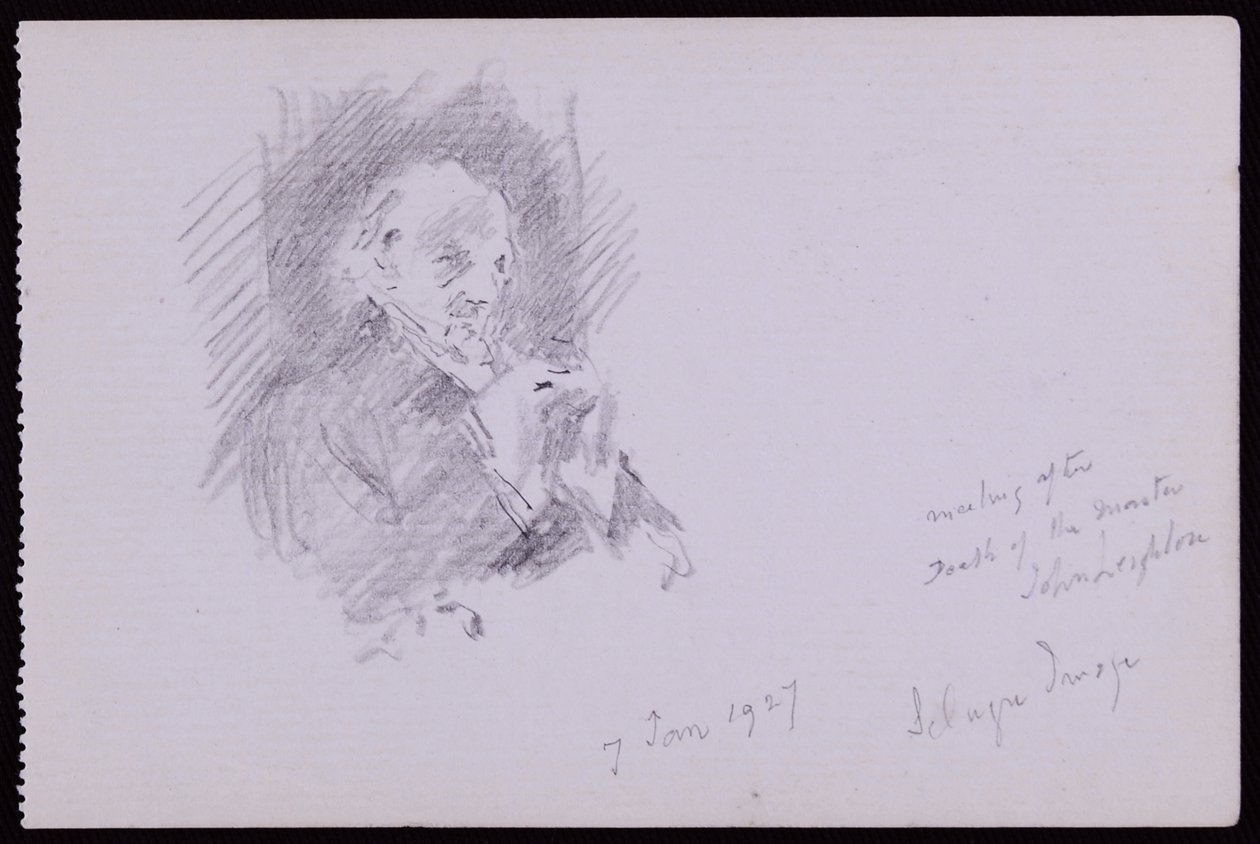 Porträt von Selwyn Image von Francis Wilfred Lawson