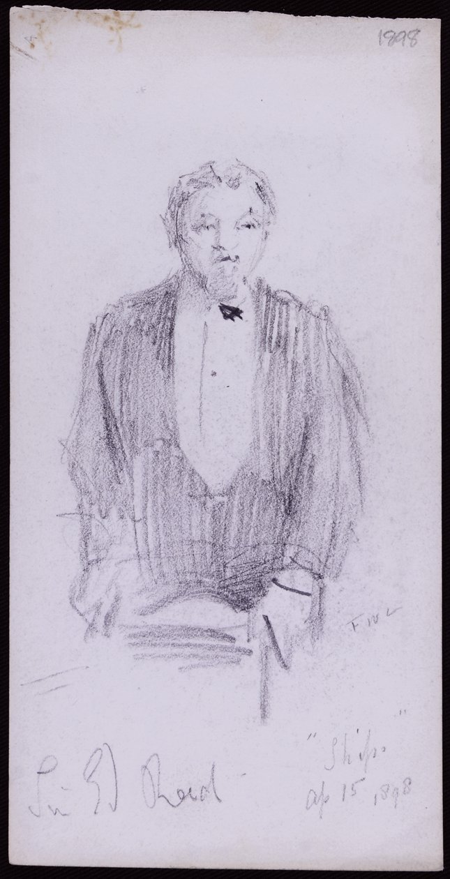 Porträt von Sir Edward Reid von Francis Wilfred Lawson