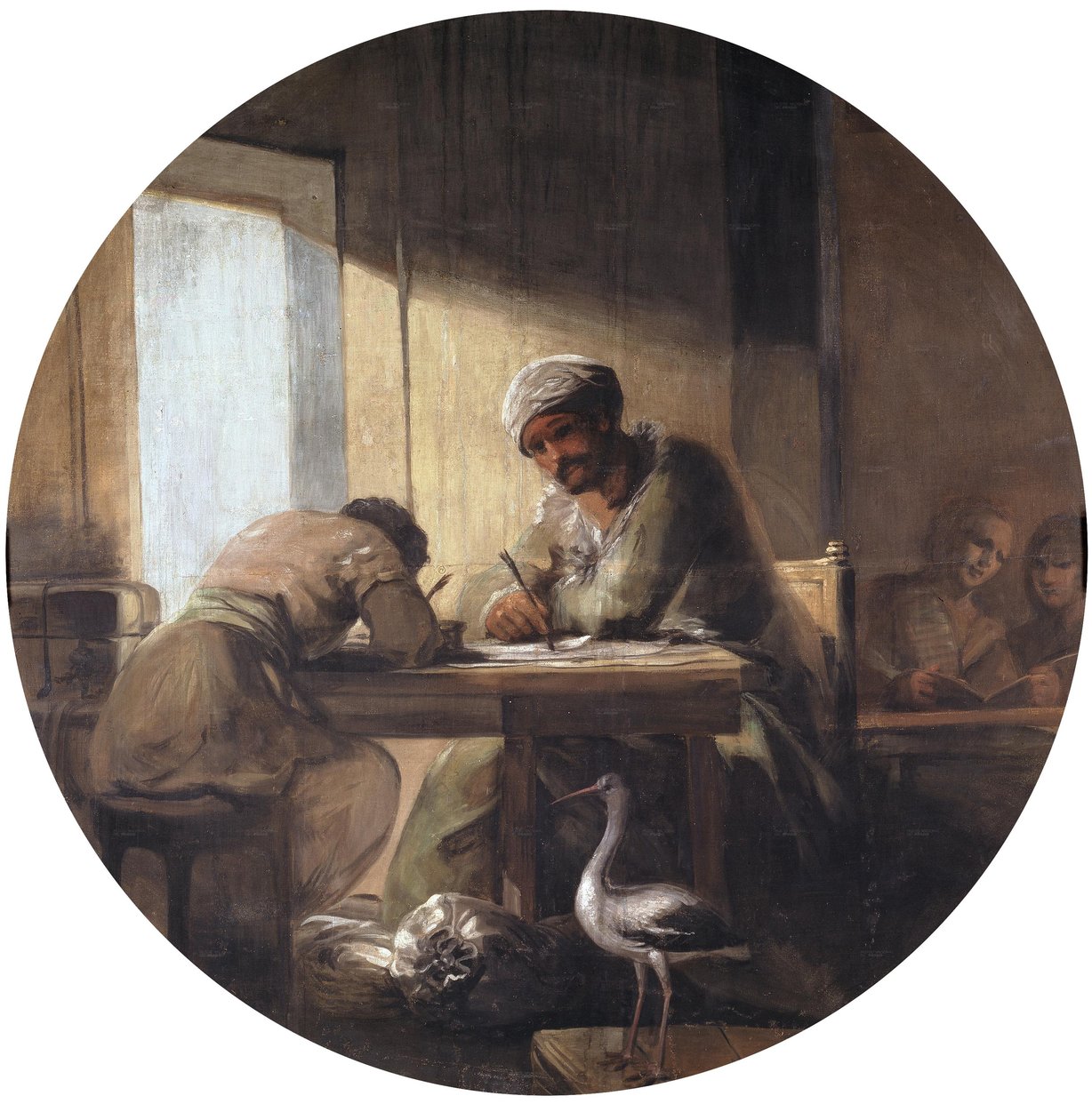 El Comercio von Francisco de Goya