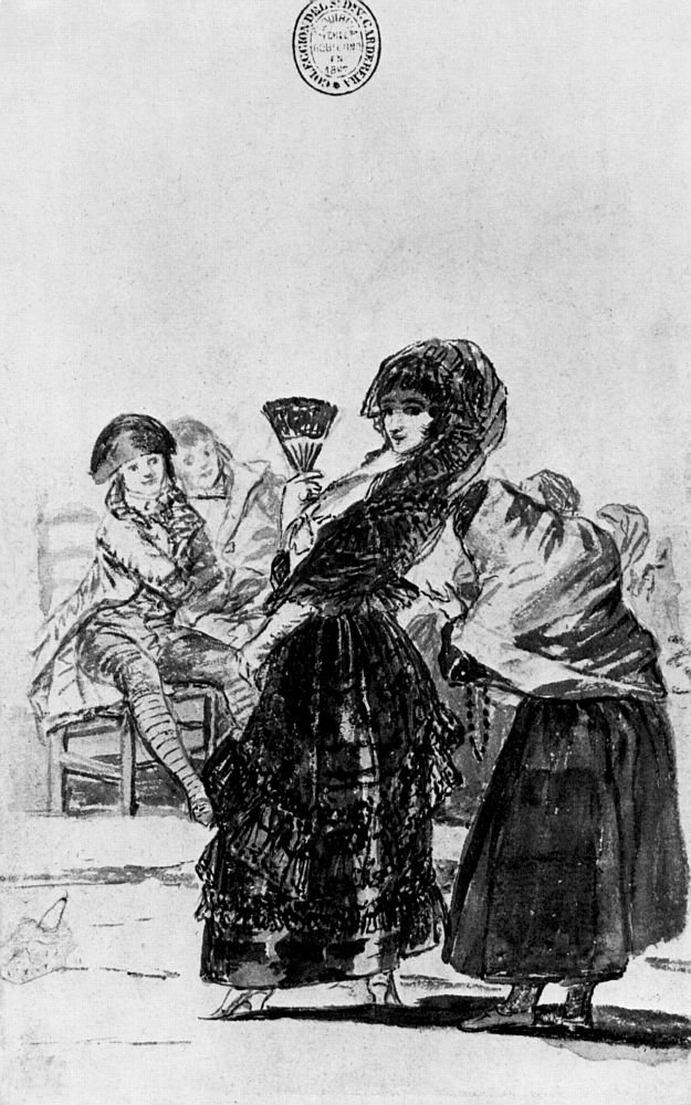 Zeichnung von Francisco de Goya