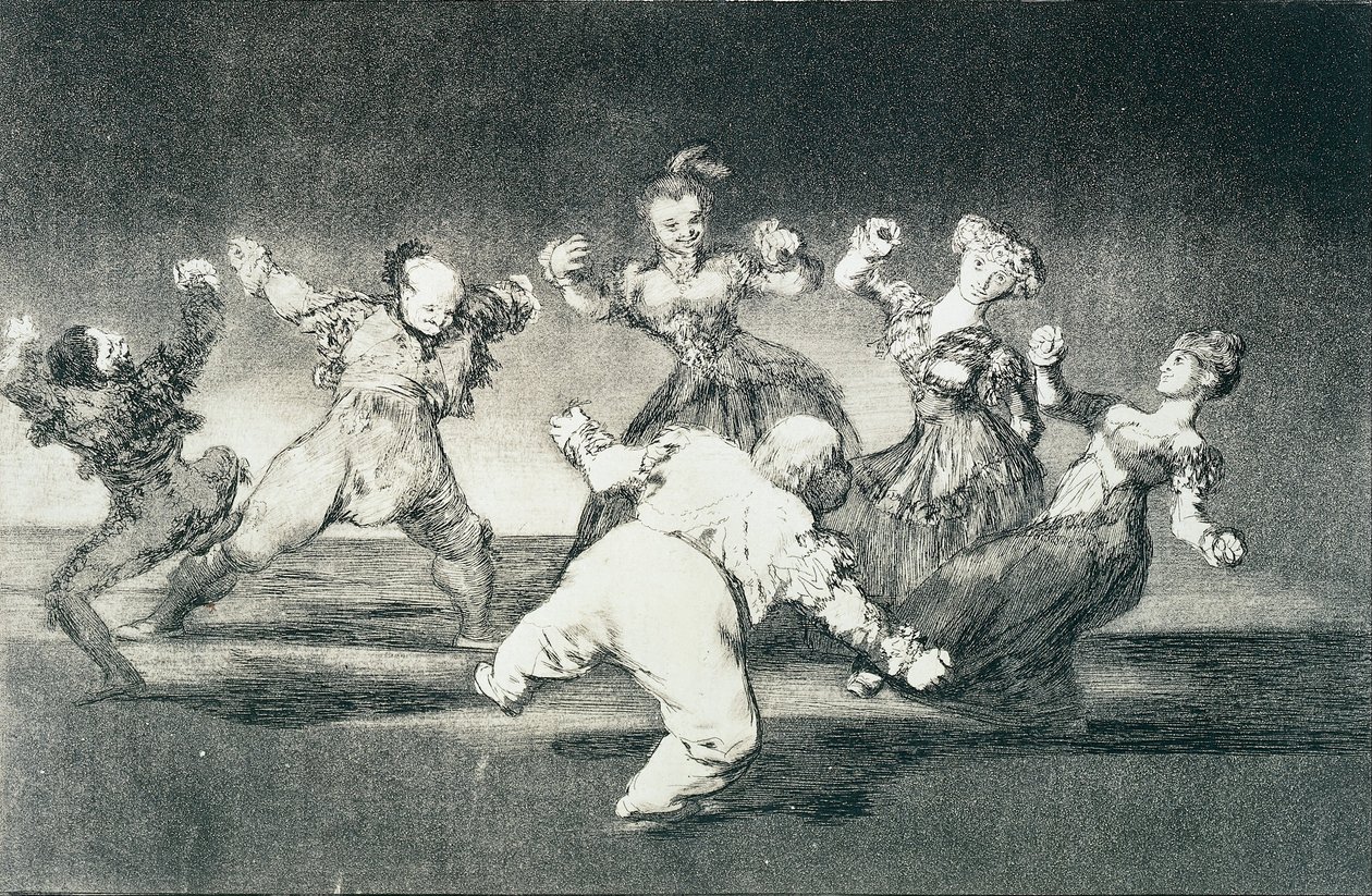 Disparate Alegre (Fröhlicher Unsinn) von Francisco de Goya