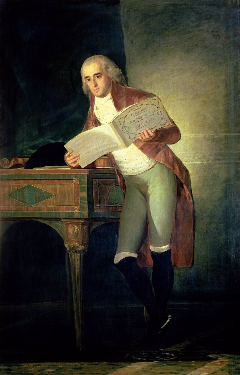 Don Jose Alvarez de Toledo y Gonzaga, XIII. Herzog von Alba und XI. Marquis von Villafranca, 1795 von Francisco de Goya