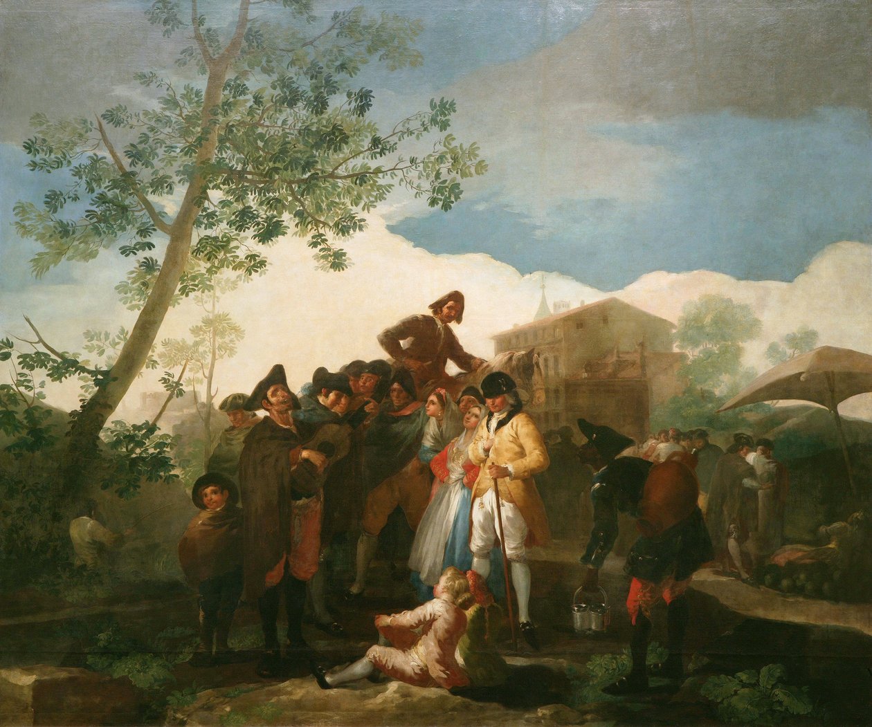 Der blinde Gitarrist von Francisco de Goya
