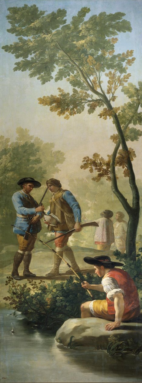Der Angler von Francisco de Goya