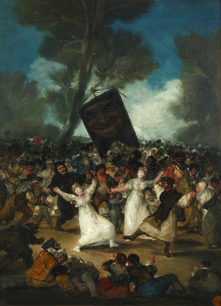 Beerdigung der Sardine von Francisco de Goya