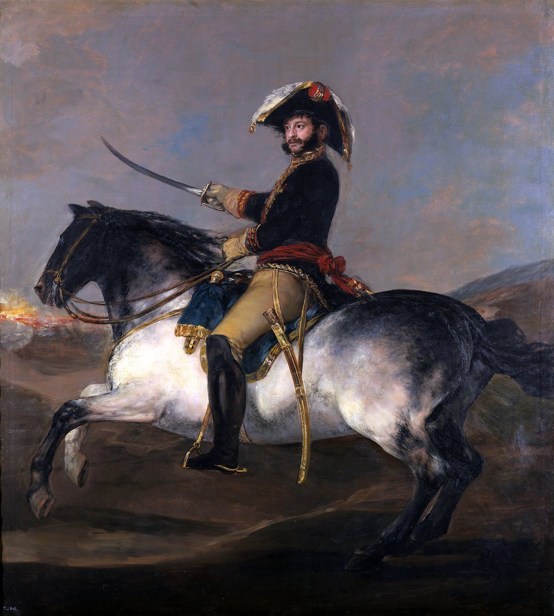 General José de Palafox zu Pferd von Francisco de Goya
