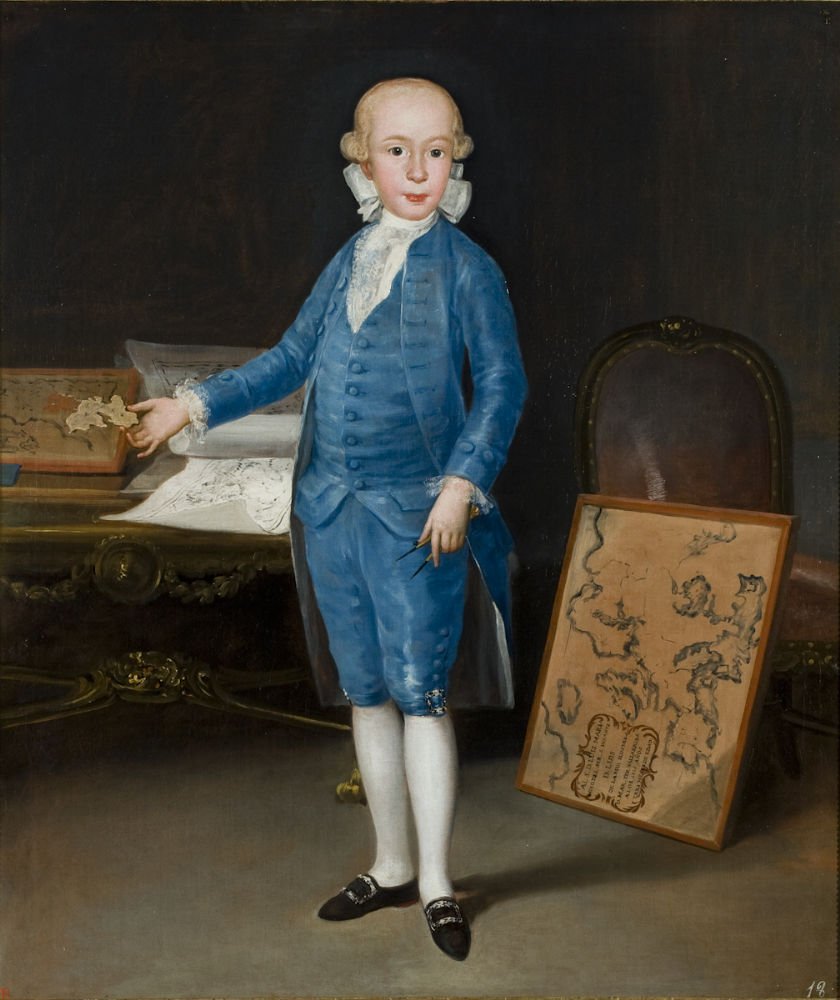 Porträt von Luis María de Borbón y Vallabriga von Francisco de Goya