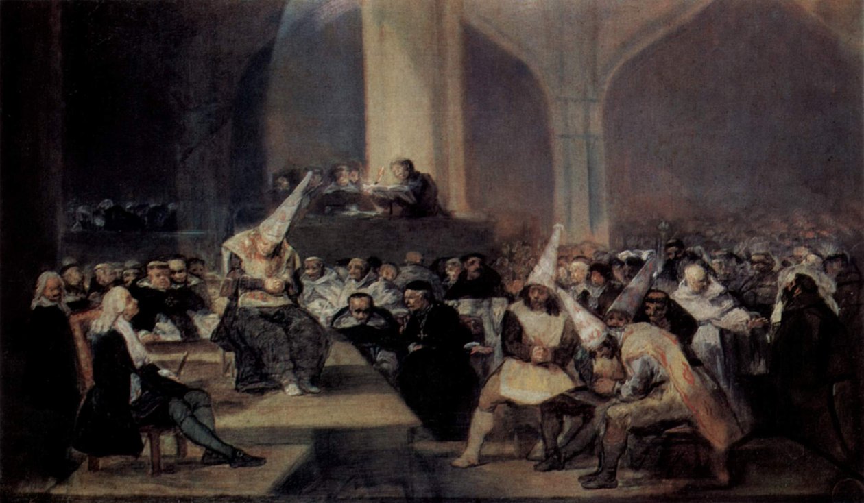 Inquisitionstribunal von Francisco de Goya
