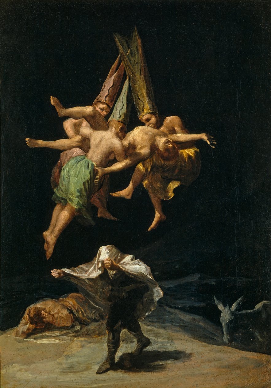 Hexenflug von Francisco de Goya
