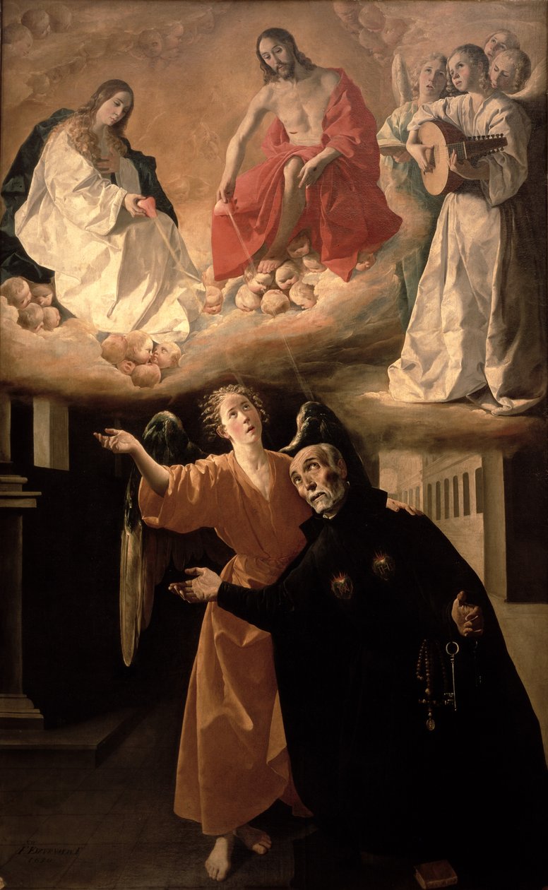 Die Vision des hl. Alphonsus Rodriguez (1533-1617) von Francisco de Zurbaran