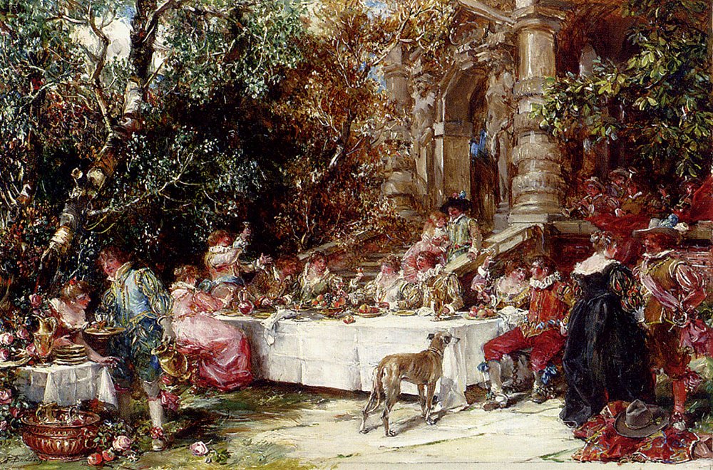 Der Toast von Francisco Domingo Marqués