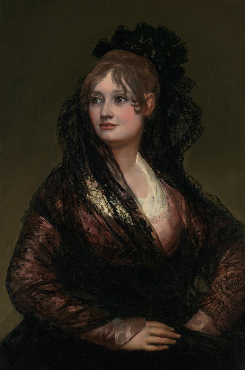 Porträt von Doña Isabel Cobos de Porcel von Francisco de Goya