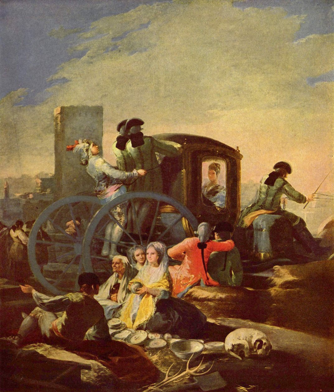 Der Geschirrverkäufer von Francisco de Goya