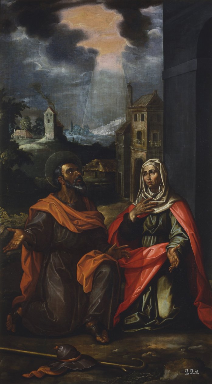 San Joaquín y Santa Ana von Francisco Pacheco