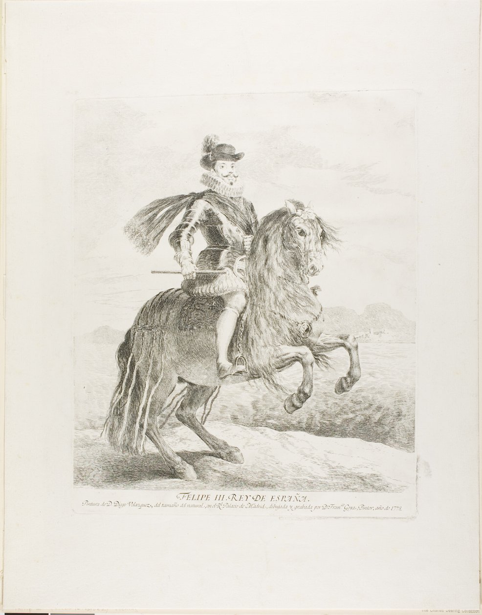 Philipp III. von Francisco Jose de Goya y Lucientes