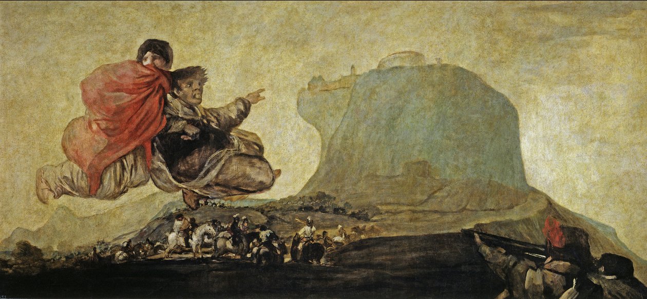 Asmodea oder Fantastische Vision von Francisco de Goya