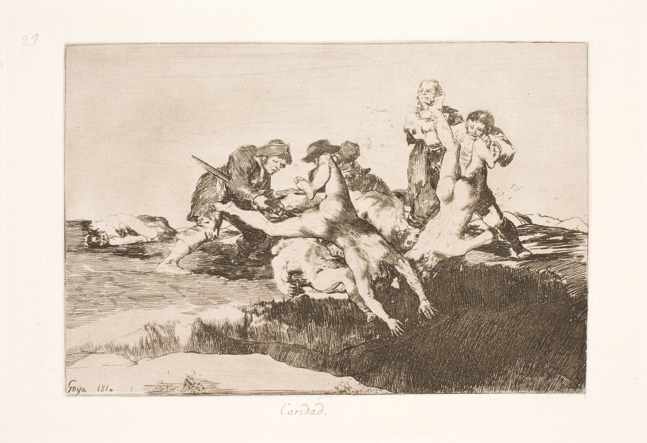 Barmherzigkeit (27) von Francisco de Goya