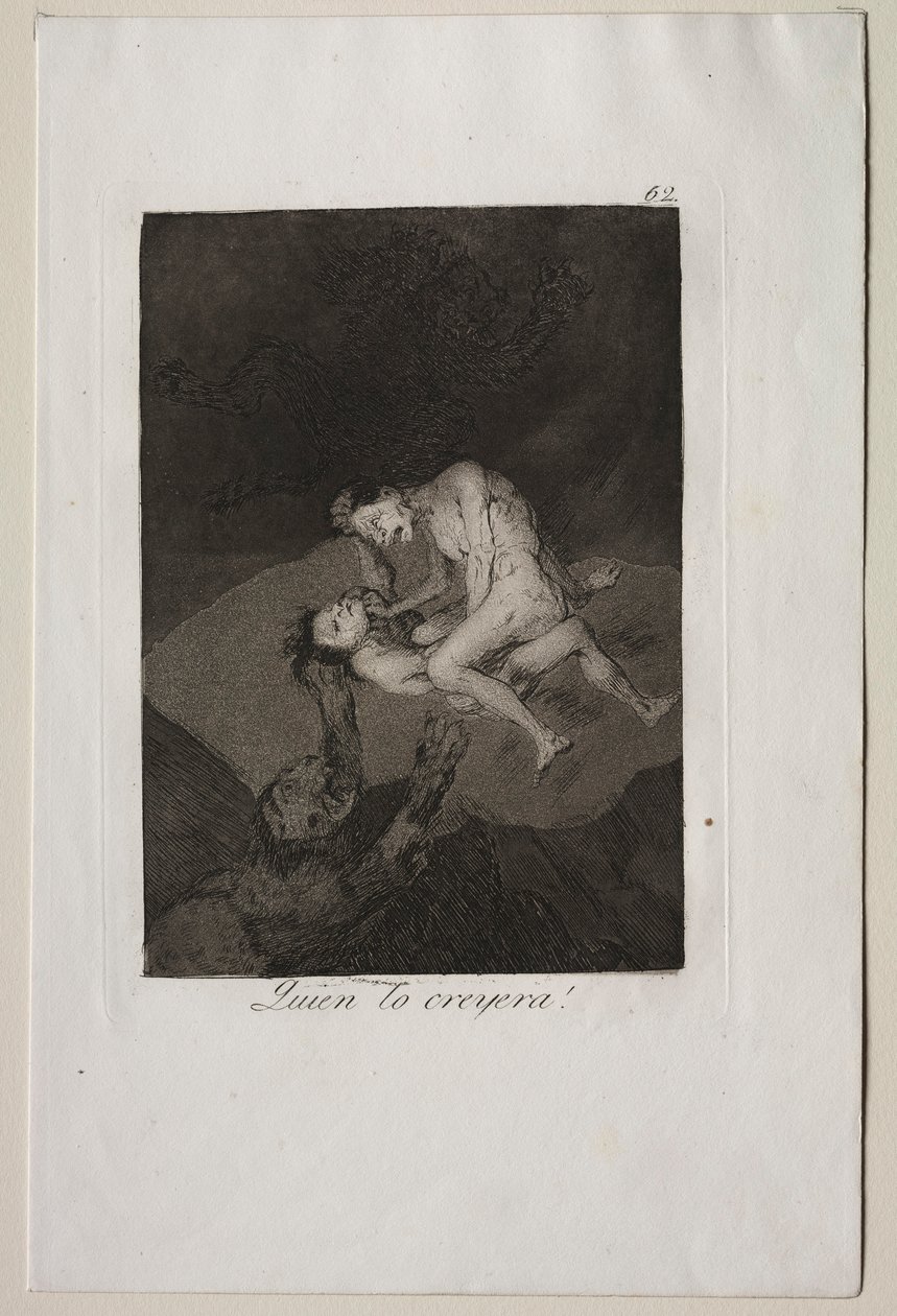 Caprices: Wer hätte das gedacht! von Francisco de Goya