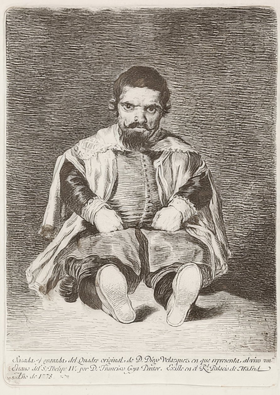 Ein Zwerg (Un Enano) von Francisco de Goya