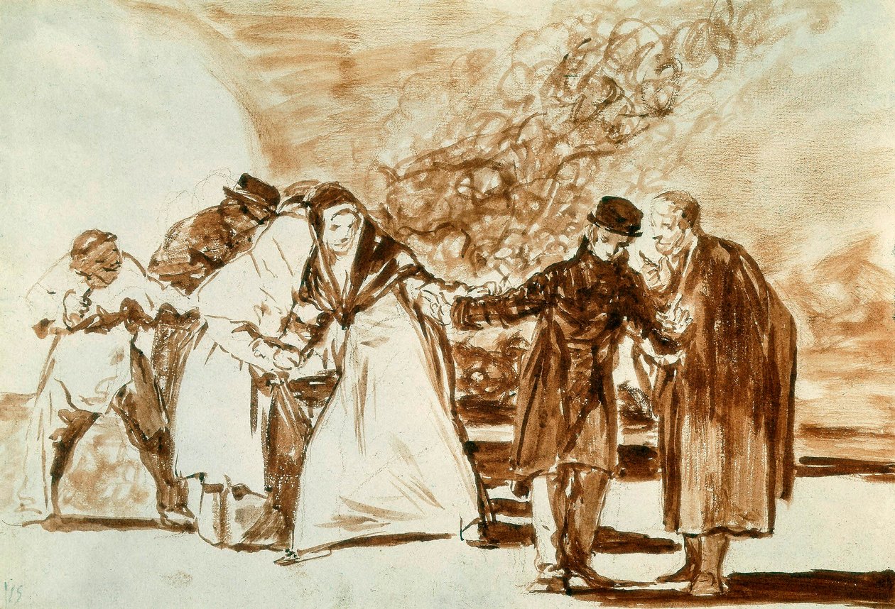 Ermahnung von Francisco de Goya