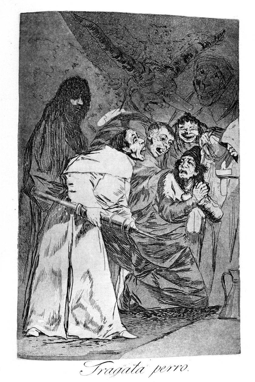 Fragata perro, 1799 von Francisco de Goya