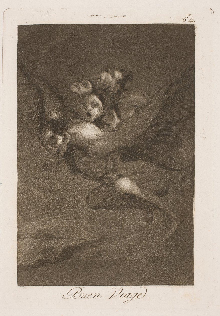 Gute Reise! von Francisco de Goya