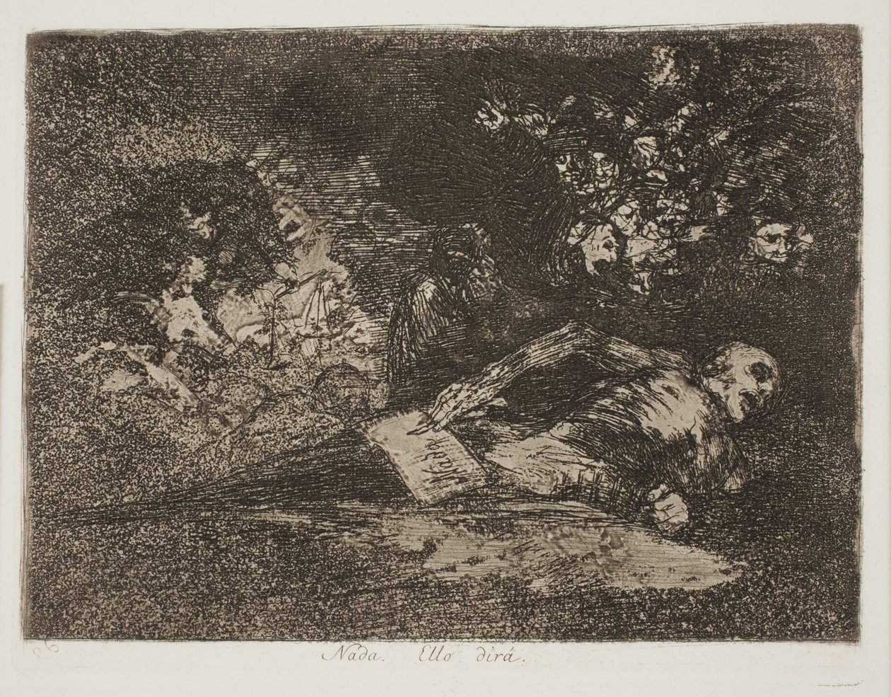 Nichts! Er sagt es selbst (69) von Francisco de Goya