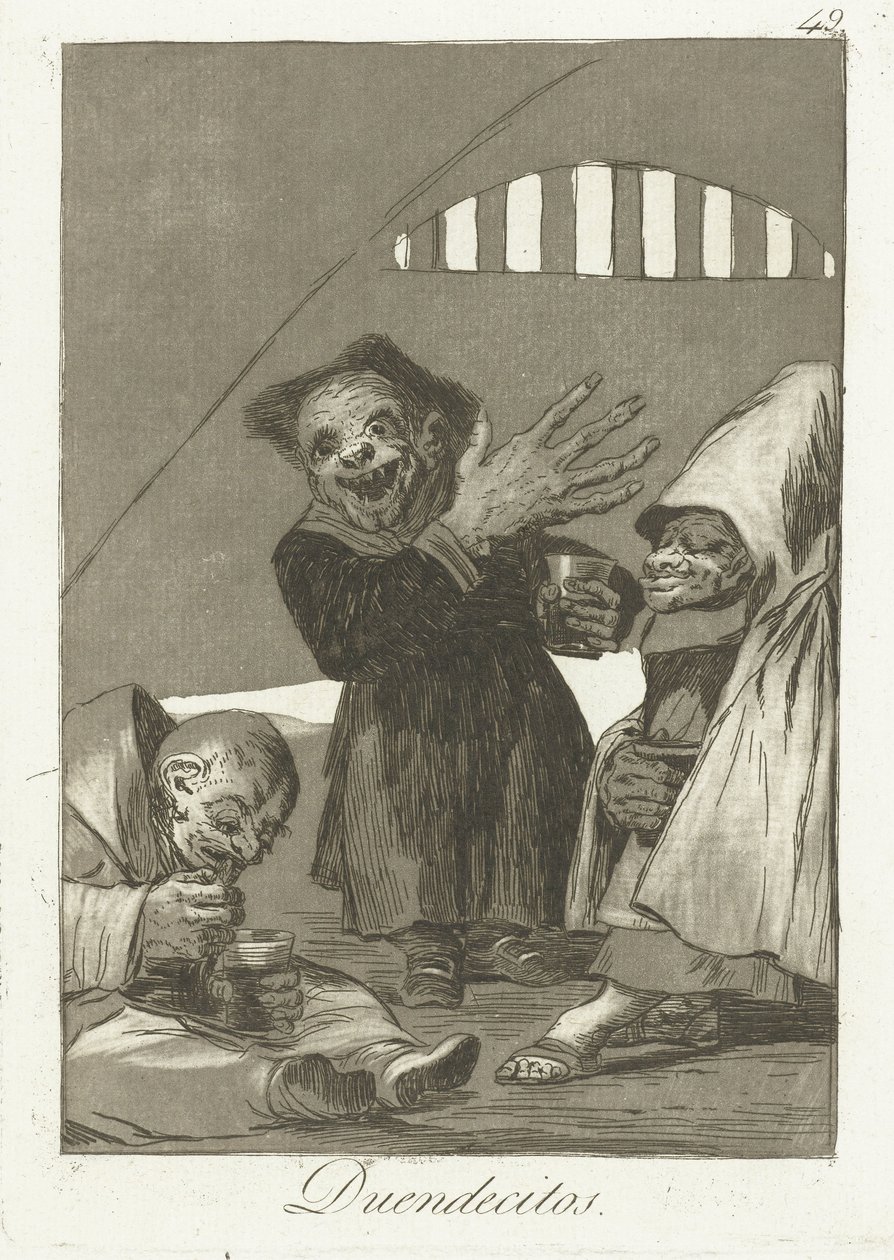 Kobolde von Francisco de Goya