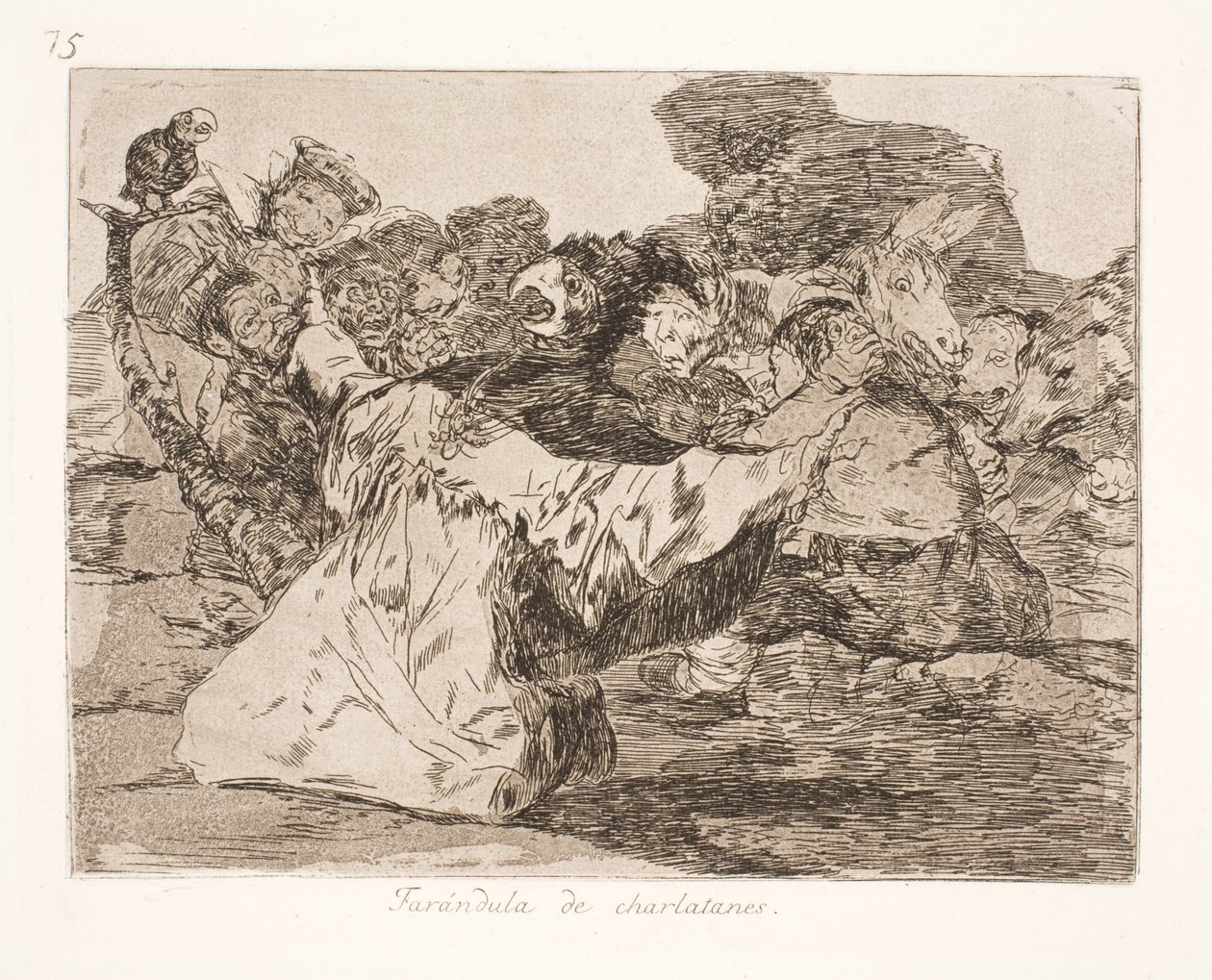 Der Tanz der Quacksalber (75) von Francisco de Goya
