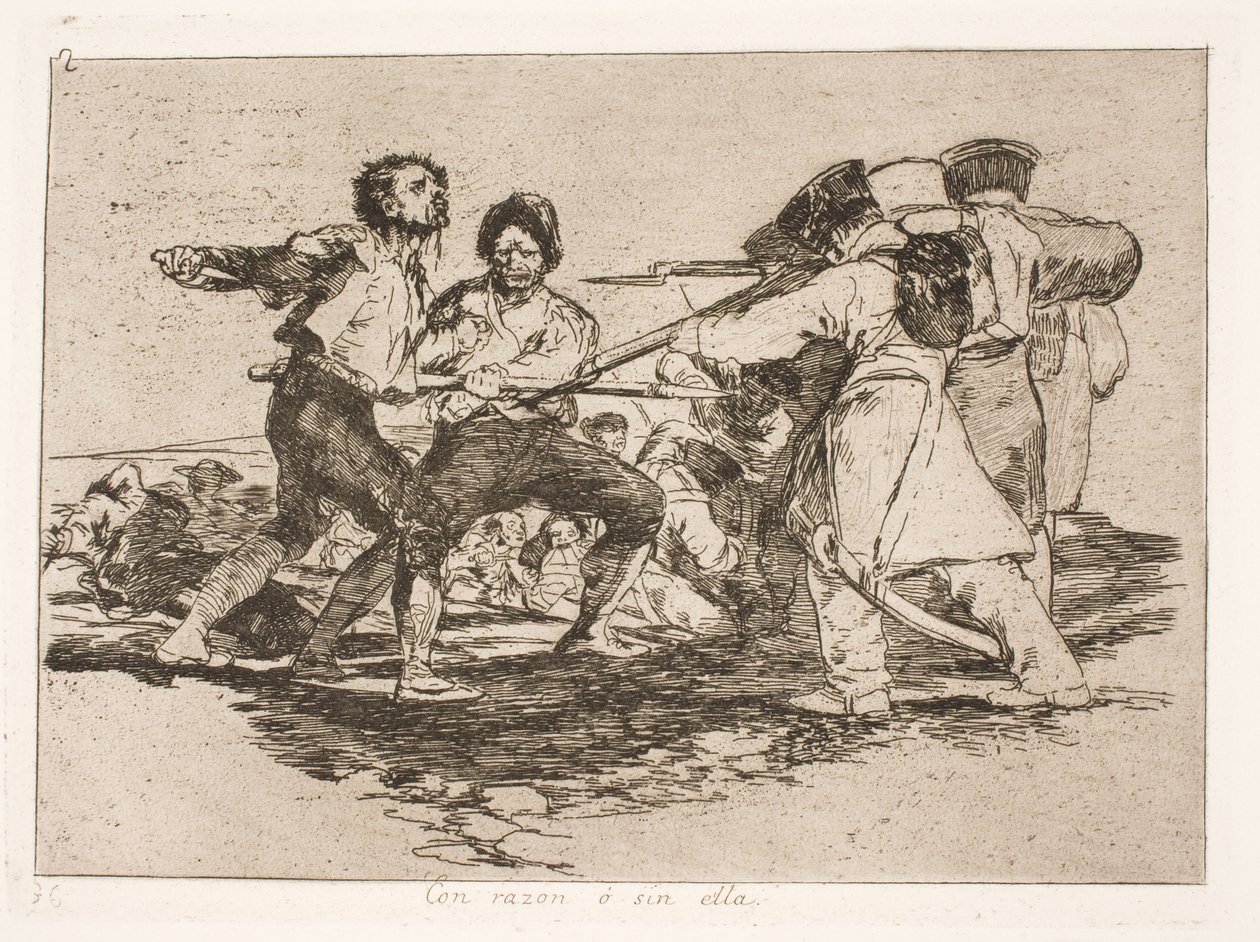 Mit Grund oder ohne (2) von Francisco de Goya