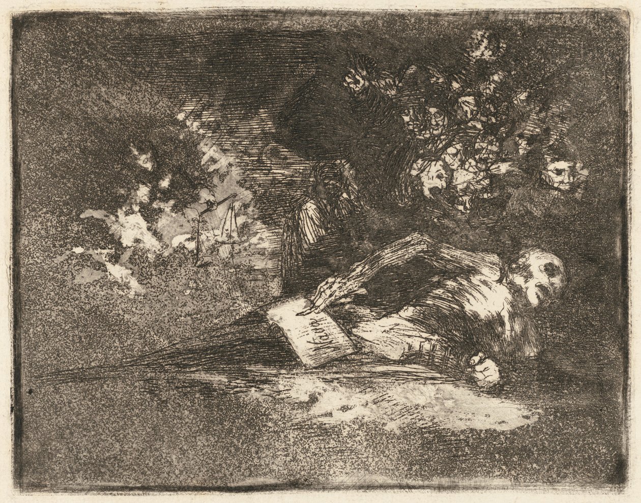 Nada (Nichts) von Francisco de Goya