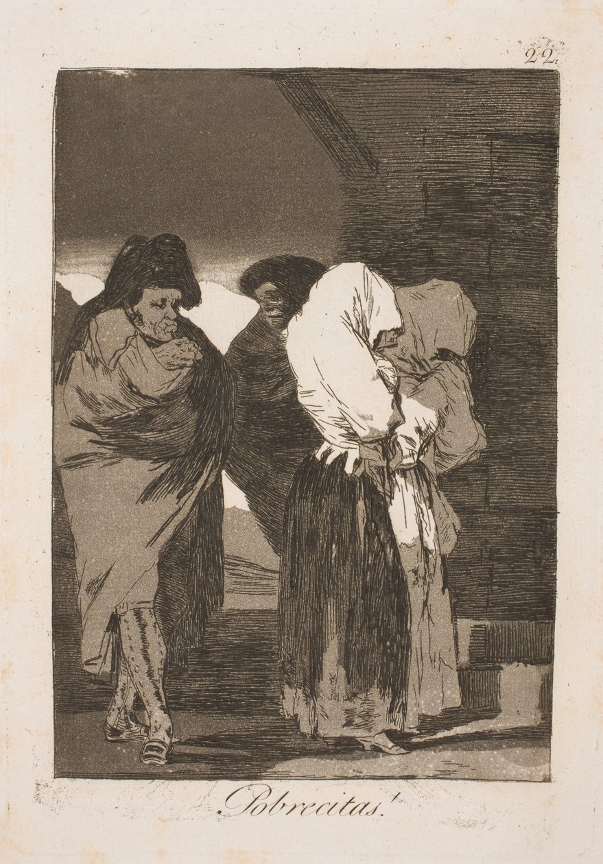 Arme Mädchen von Francisco de Goya