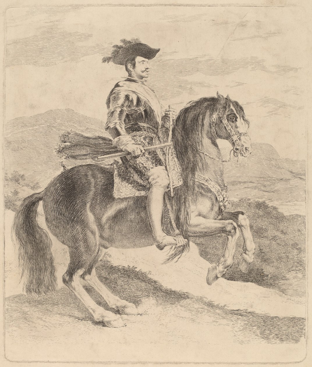 Felipe IV von Francisco de Goya after Diego Velázquez