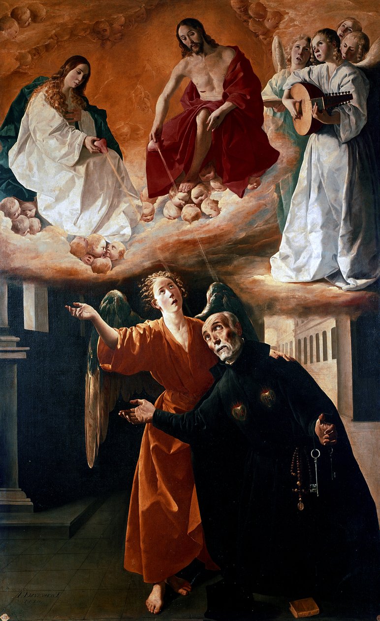 Die Vision des seligen Alonso Rodriguez von Francisco de Zurbaran
