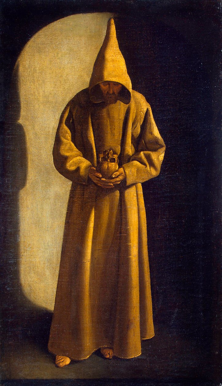 Heiliger Franz von Assisi von Francisco de Zurbaran