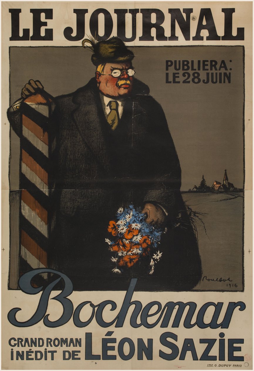Bochemar - Plakat von Poulbot von Francisque Poulbot