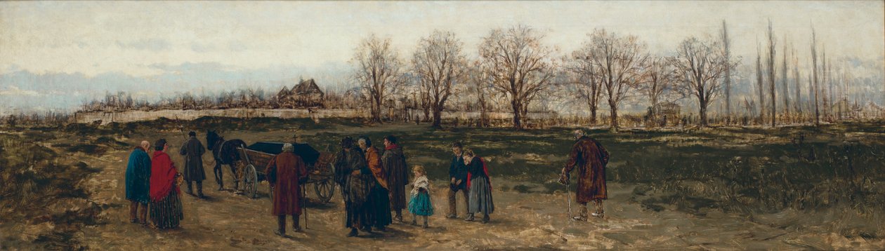Beerdigung eines Armen in Deutschland von Franciszek Streitt