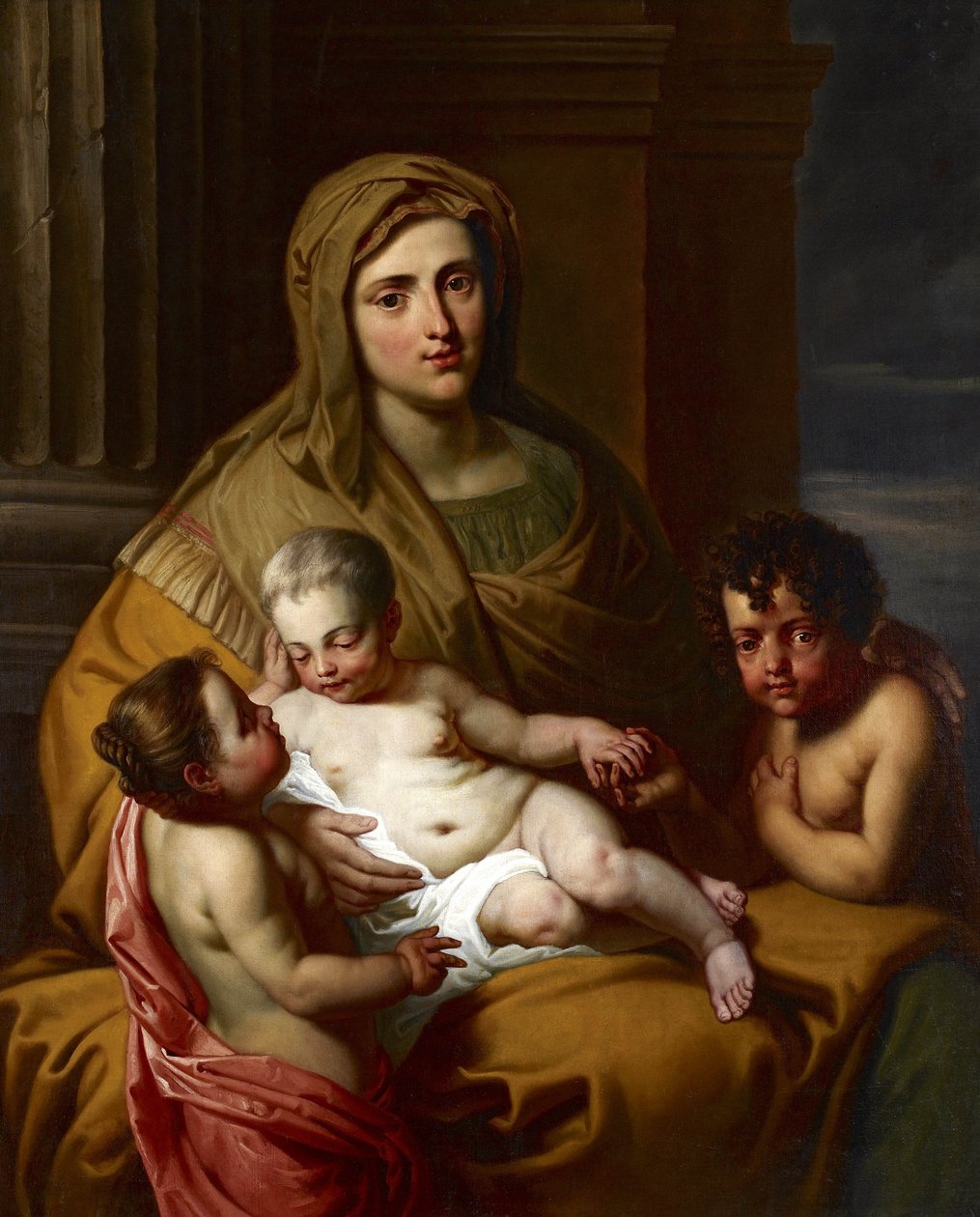 Nächstenliebe, spätes 17. Jahrhundert von Franco Flemish School