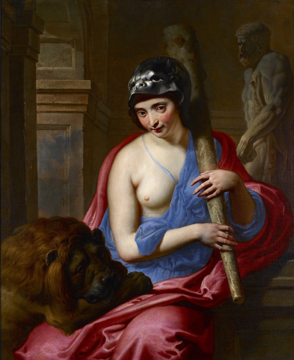 Tapferkeit, spätes 17. Jahrhundert von Franco Flemish School