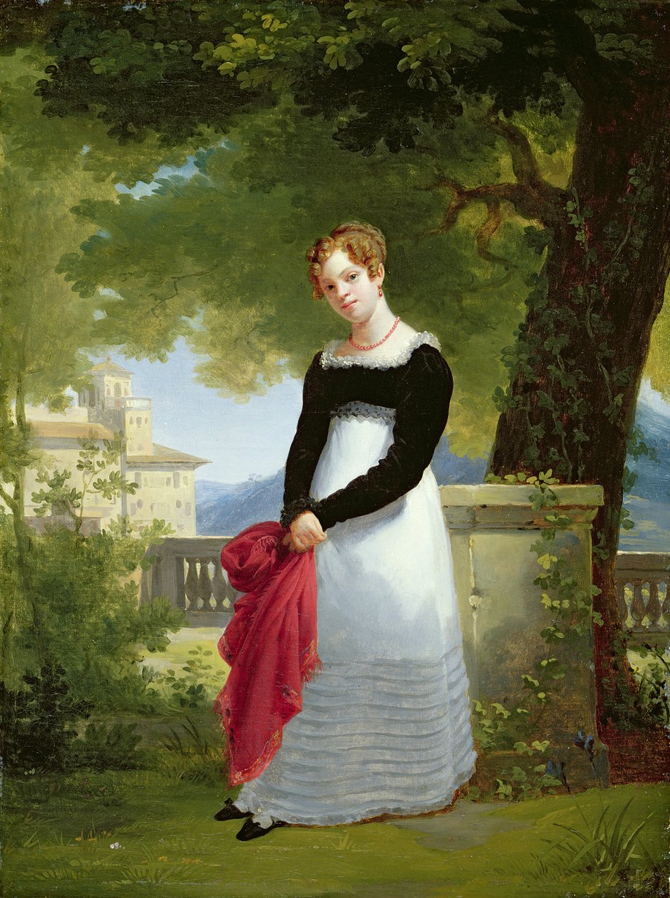 Porträt von Adelaide-Sophie Cleret, ca. 1817 von Francois Edouard Picot