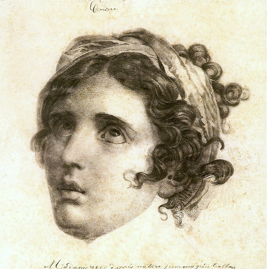 Corinne (Studie für Corinne am Kap Miseno) von Baron François Pascal Simon Gérard