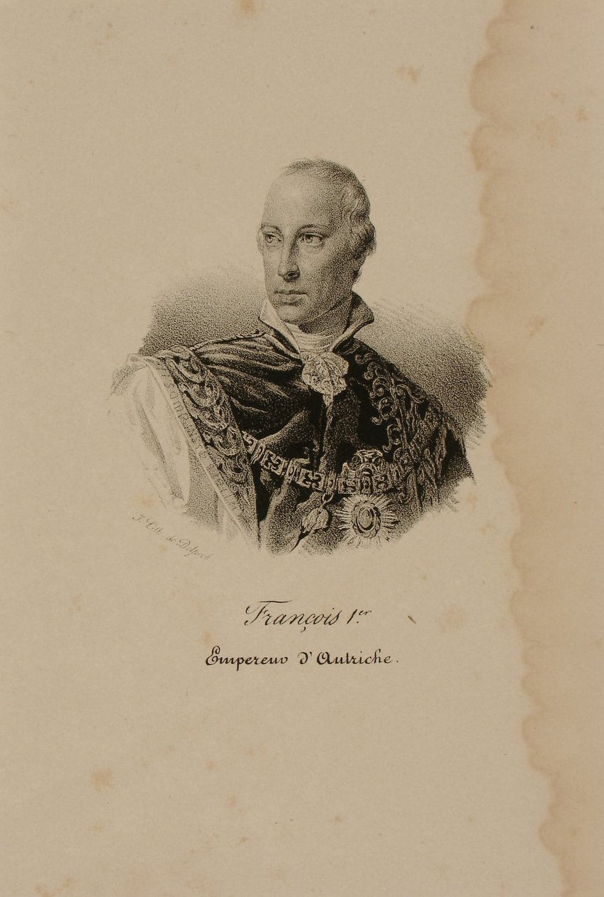 Franz I. (1768-1835), erster Kaiser von Österreich (1804-35) von Francois Seraphin Delpech