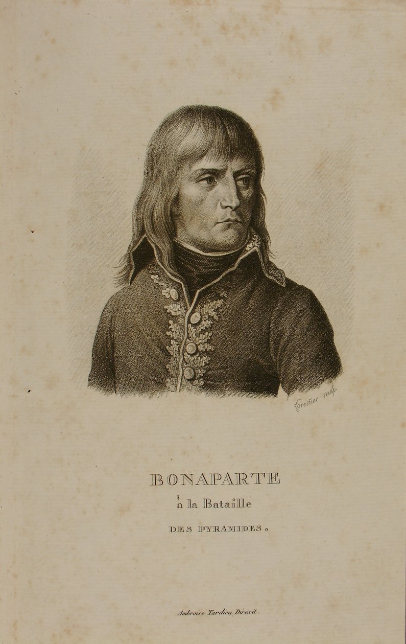 Porträt von Napoleon Bonaparte (1769-1821) von Francois Seraphin Delpech