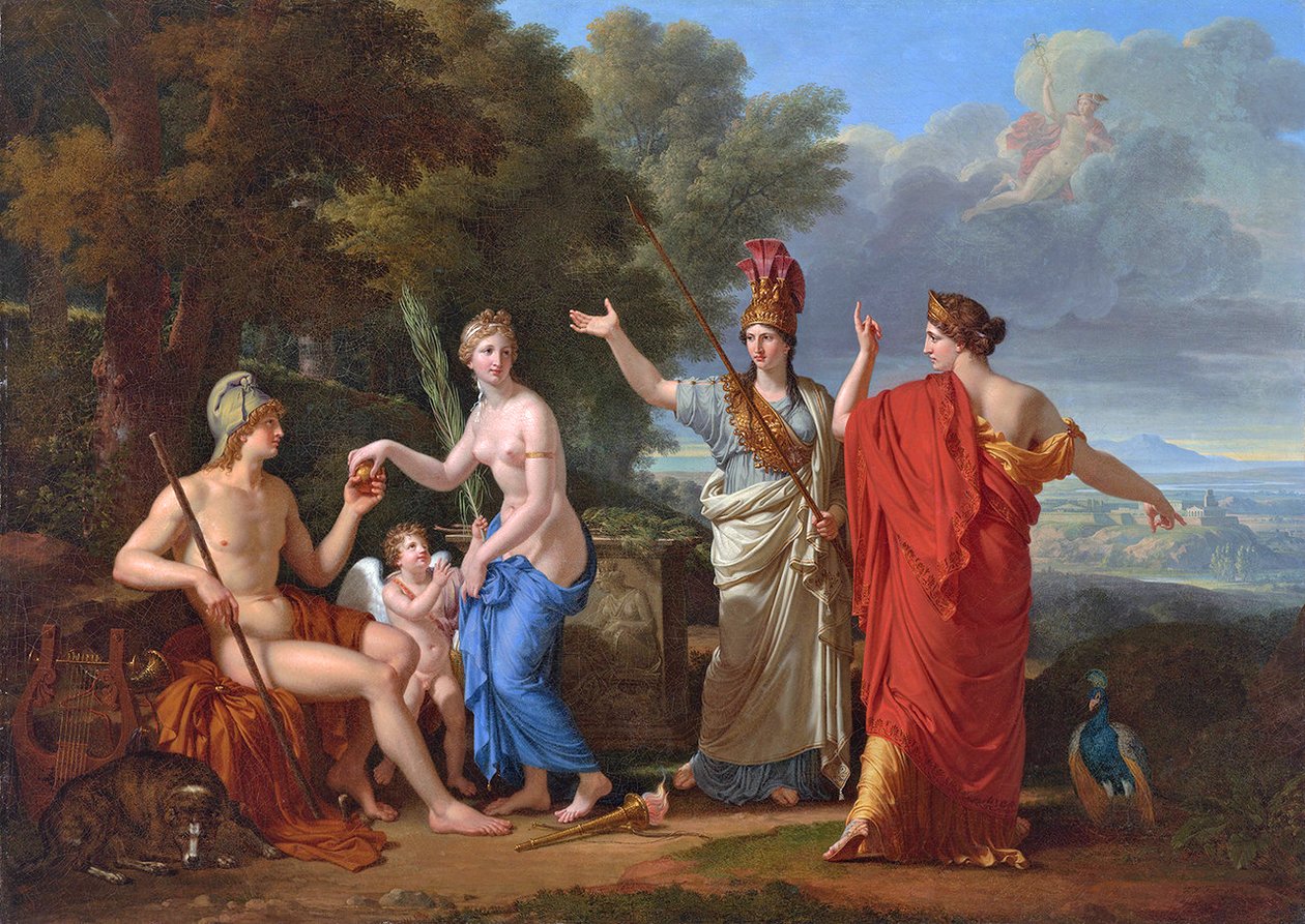 Das Urteil des Paris von Francois Xavier Fabre