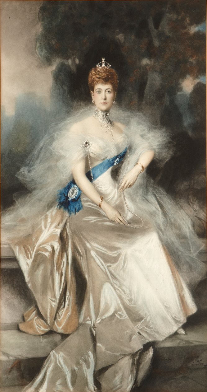 Königin Alexandra von Francois (after) Flameng