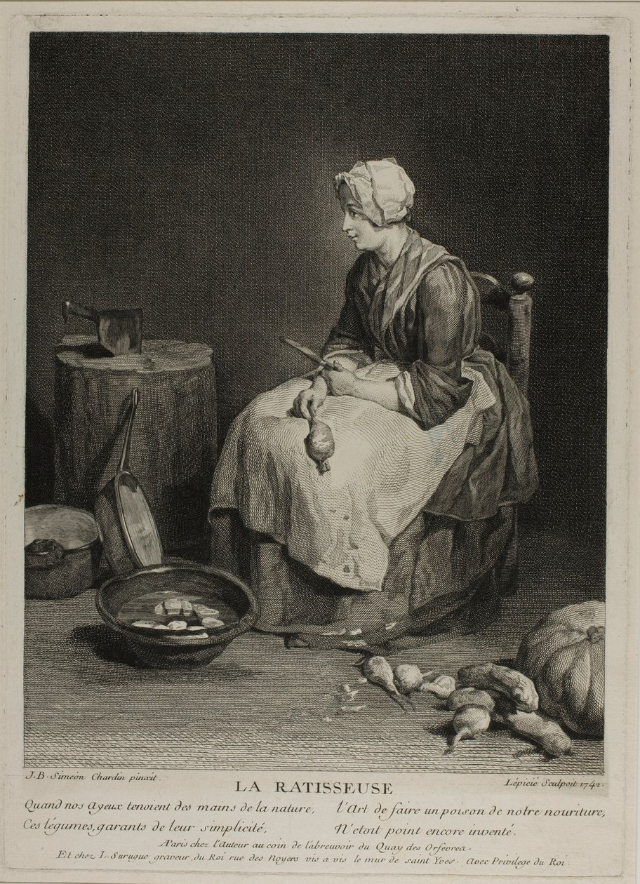 Der Rübenschaber von Francois Bernard Lepicie